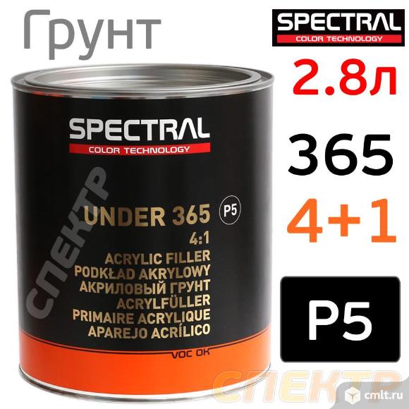 Грунт Spectral UNDER 365 P5 4+1 (2,8л) черный. Фото 1.