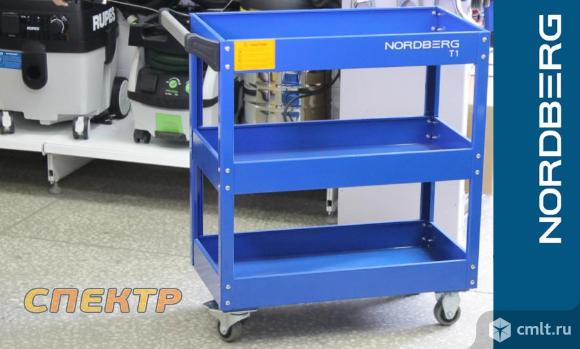 Тележка инструментальная Nordberg T1 синяя. Фото 3.