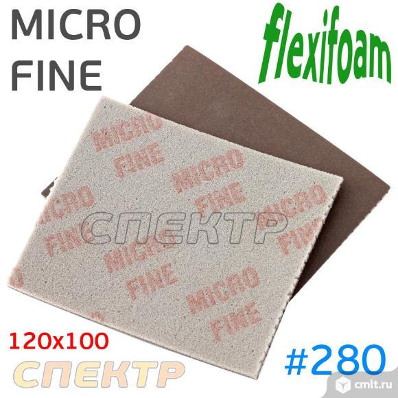 Губка абразивная Flexifoam 120x100мм MICRO FINE. Фото 1.