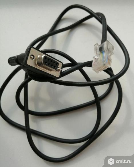 Кабель COM - RG45 (вилка - розетка). Фото 1.