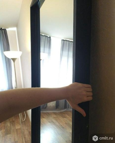 Огромное зеркало в деревянной раме ikea 220 на 100 см. Фото 5.