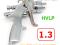 Краскопульт Voylet N2001 HVLP (1,3мм) с внрхним бачком. Фото 3.