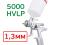 Краскопульт пневматический SATA 5000 B HVLP 1,3мм. Фото 1.