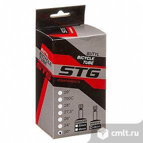 Камера для велосипеда бутиловая  автонипель. Фото 1.