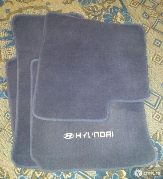 Коврики в салон Hyundai Getz ворсовые. Фото 1.