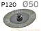 Круг зачистной под Roloc ф50 RoxelPro P120. Фото 1.