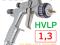 Краскопульт ISPRAY DB21 (1,3мм) HVLP, голова HV220, верхний бачок, Isistem. Фото 3.