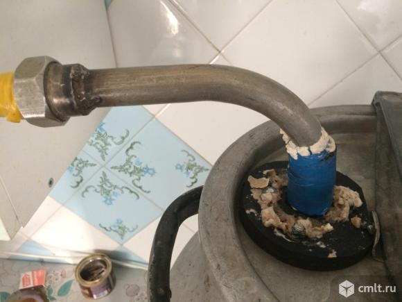 Самогонный аппарат (дистиллятор), нержавейка, самодельный, СССР. + фляга + шланги.. Фото 3.