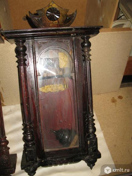 Часы с боем конец 19 века Gustav Becker. Фото 3.