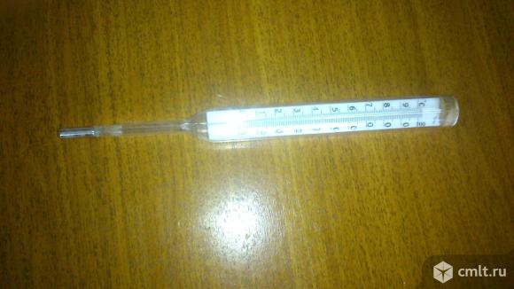 Термометр технический 0-100 гадусов С. Фото 1.