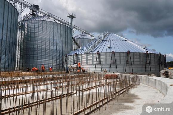 возведение плоскодонных силосов