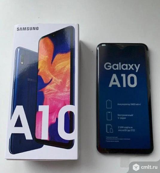 Ка новый 6,2" Смартфон Samsung A10 32Gb. Фото 1.