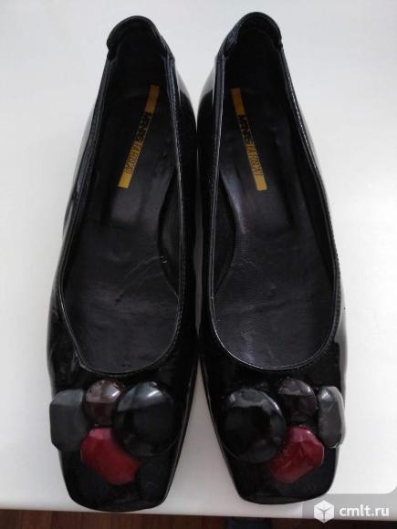 Балетки кожаные (италия ). Фото 1.