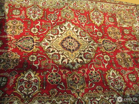 Толстый шерстяной ковер ссср 2х3м.. Фото 1.