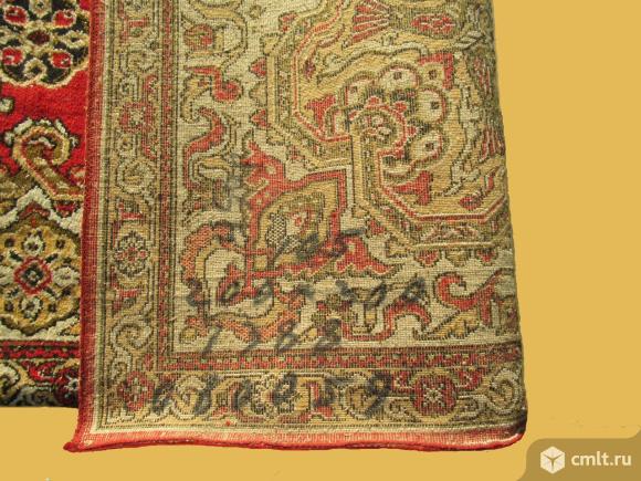 Толстый шерстяной ковер ссср 2х3м.. Фото 4.