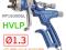 Краскопульт Huberth RP15000GL (1,3мм) HVLP с бачком. Фото 1.