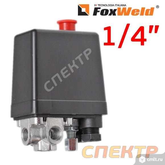 Пневмореле для компрессора 220В Foxweld 16А. Фото 1.