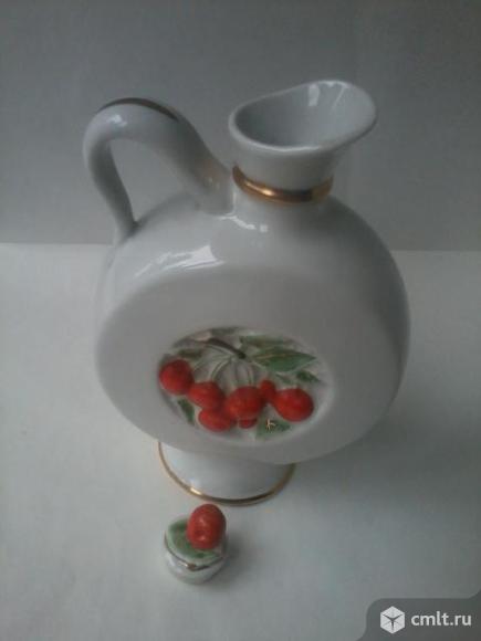 СССР. Кувшин  куманец Вишня, ЛФЗ. Фото 7.