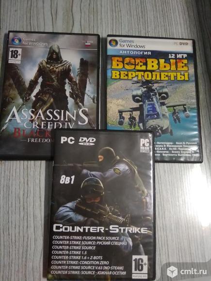 Компьютерные игры DVD диски. Фото 1.