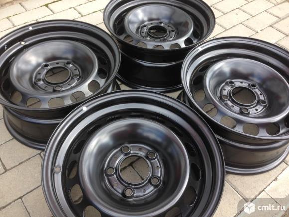 Диски стальные 15" BMW 5 новые SRD. Фото 5.