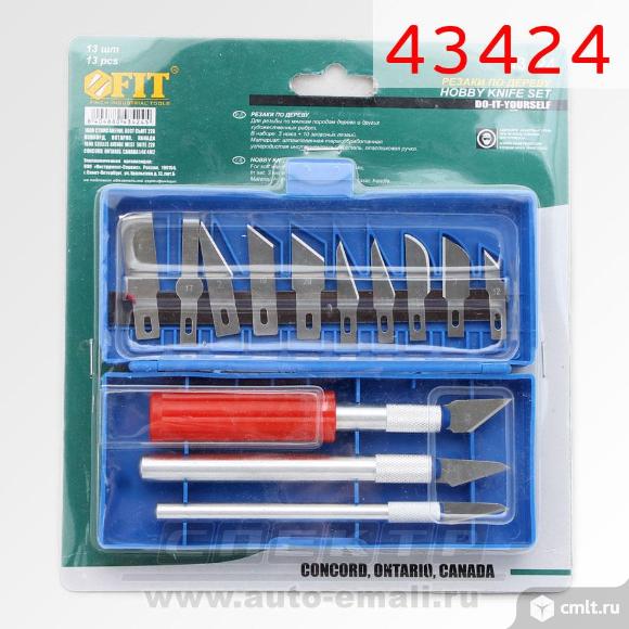 Набор резаков по дереву (13пр) FIT 43424. Фото 1.