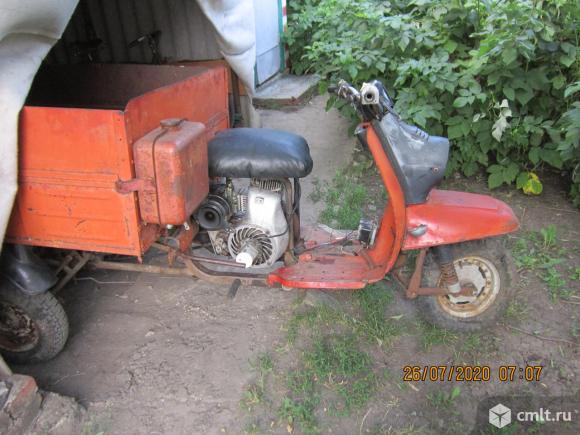 Мотоцикл Муравей. Фото 1.