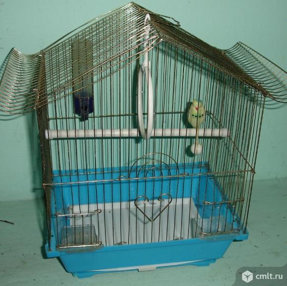 Клетка для попугая.. Фото 1.