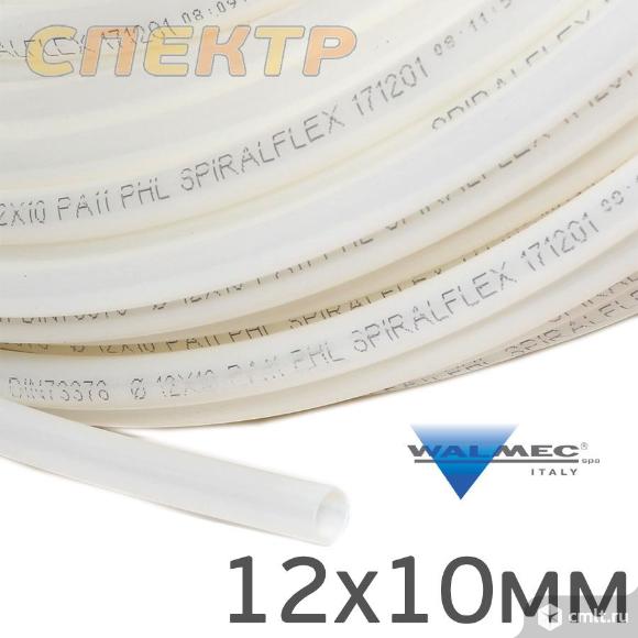 Трубка рильсан 1пм 12х10мм прозрачная max 20бар. Фото 1.