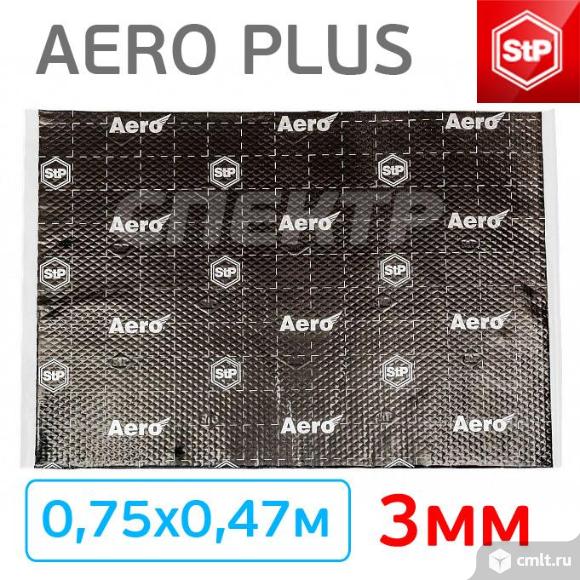 Шумоизоляция STP Aero Plus (0,75х0,47м; 3м) вибродемпфирующий. Фото 3.