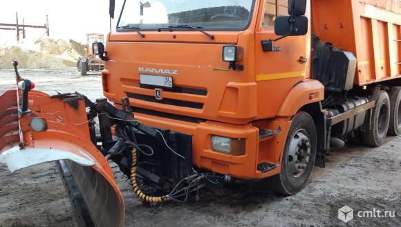Камаз 65115 кдм на базе самосвала. Фото 1.
