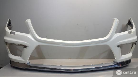Бампер передний с накладкой хром MERCEDES BENZ GL-CLASS X166 AMG 12- б/у A16688565259999 A1668856625. Фото 1.