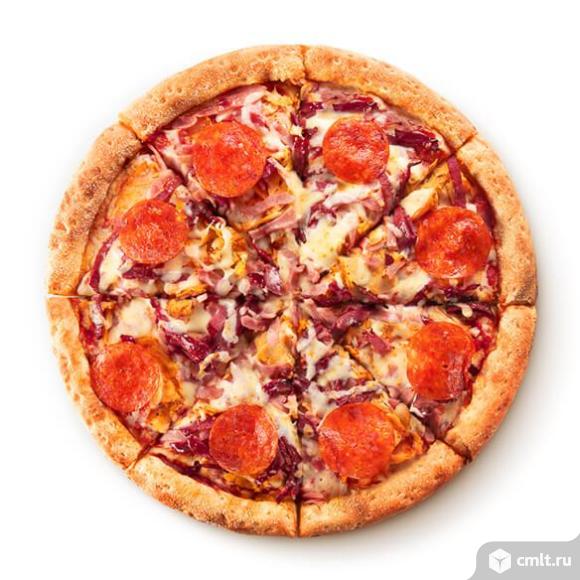 Пицца Мясной микс. Фото 1.