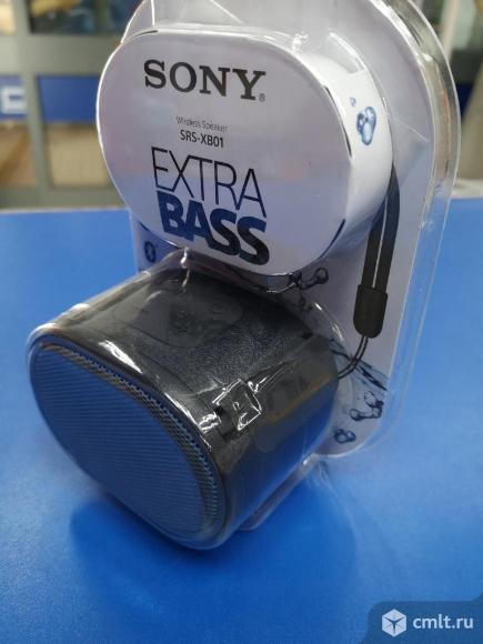 Новая Bluetooth портативная колонка Sony Extra Bass SRS-XB01. Фото 1.