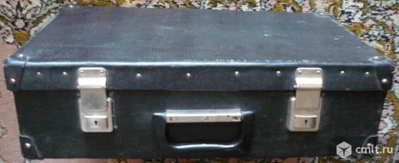 Чемодан, СССР, винтаж, б/у. Размеры: 51 x 31 x 15 см.. Фото 1.
