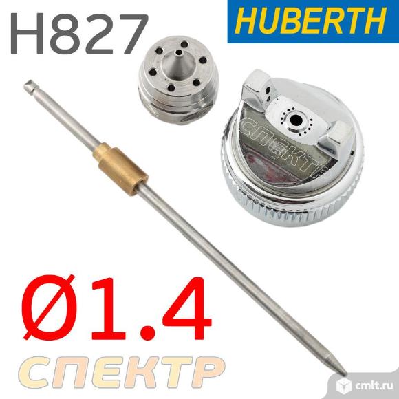Сопло для Huberth H827 (1,4мм) ремкомплект ремнабор краскопульта. Фото 1.