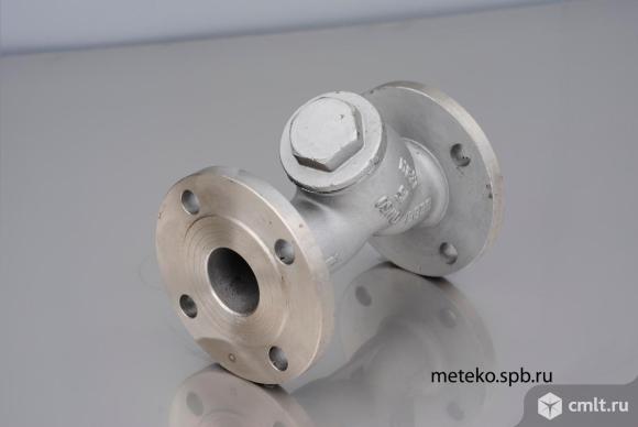 Краны нержавеющие трехчастные приварные AISI 304 и AISI 316, нержавеющие фланцы, крепеж и труба .. Фото 5.