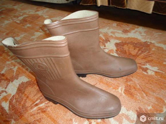 Полусапожки мужские резиновые р-р 43. Фото 1.