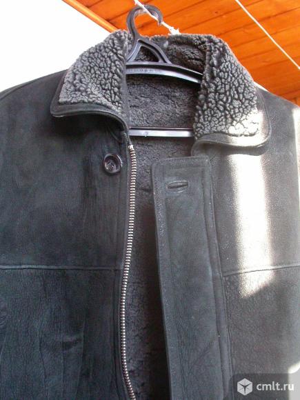 Дубленка натуральная мужская, р. 50-54, б/у, 2.6 тыс. р. Фото 1.