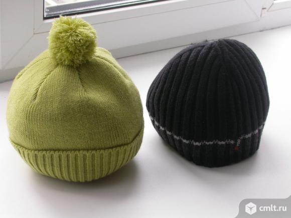 Шапки мужские вязаные, б/у, по 280 р. Фото 1.