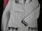 Жакет женский белый, р. 46-48, б/у, 300 р. Фото 1.