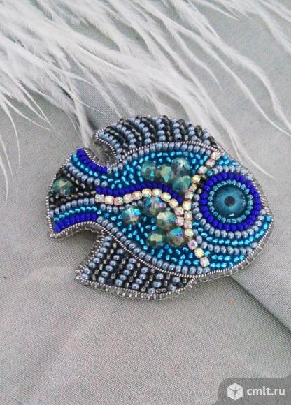 Броши из бисера. Фото 1.
