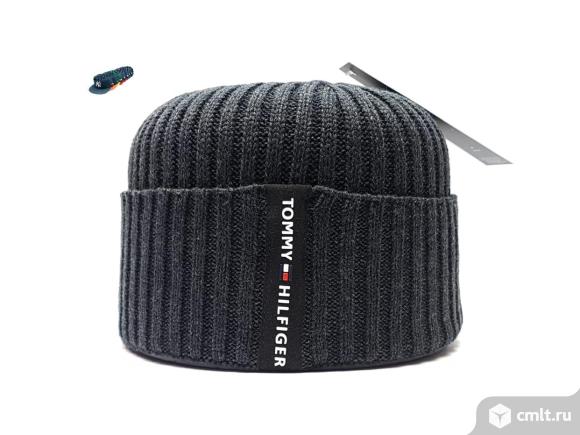 Шапка Tommy Hilfiger (серый) s18. Фото 9.