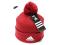 Шапка adidas (красный) помпон. Фото 8.