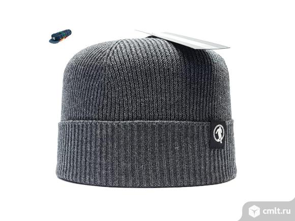 Шапка Dirk Bikkembergs (серый) тонкая. Фото 1.