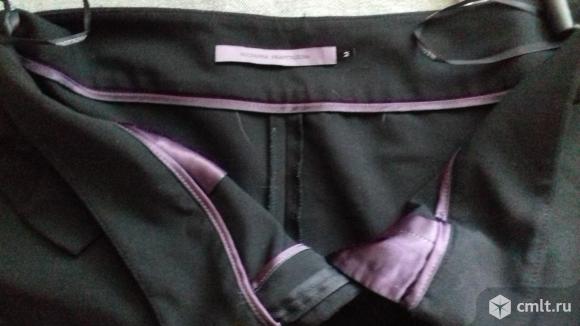 Брюки ч/ш черные имп., капри, женские, р. 46-48, 500 р. Фото 2.