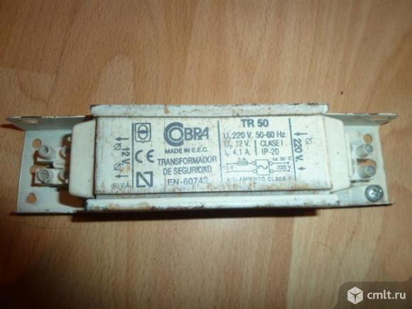 Трансформатор блок питания 220в-12в 4.1А 50W. Фото 1.