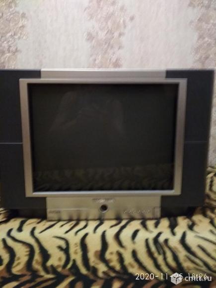 Телевизор кинескопный цв. Toshiba 21D7XRT. Фото 1.