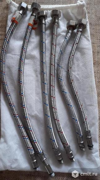 Продаю подводку для воды "гайка - игла"к смесителю. Фото 1.