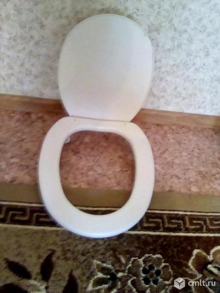 Крышка и сиденье на нитаз. Фото 1.