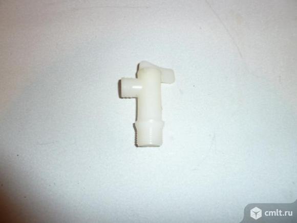 Кран пластиковый 3/4 для бочки и емкости. Фото 3.